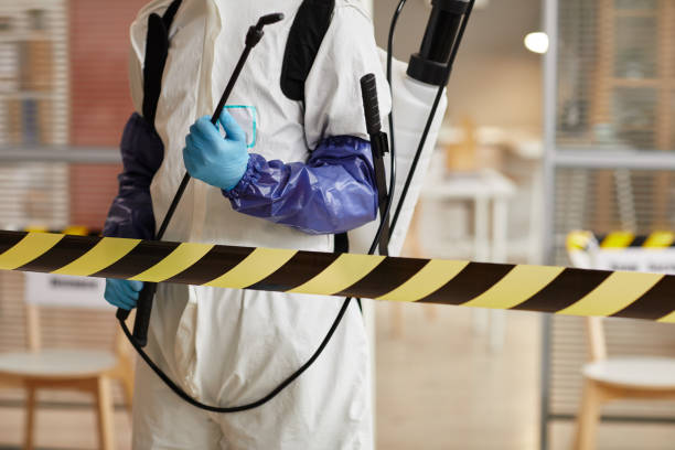 Professional Biohazard technician working in Augusta, AR